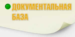 формирование документальной базы